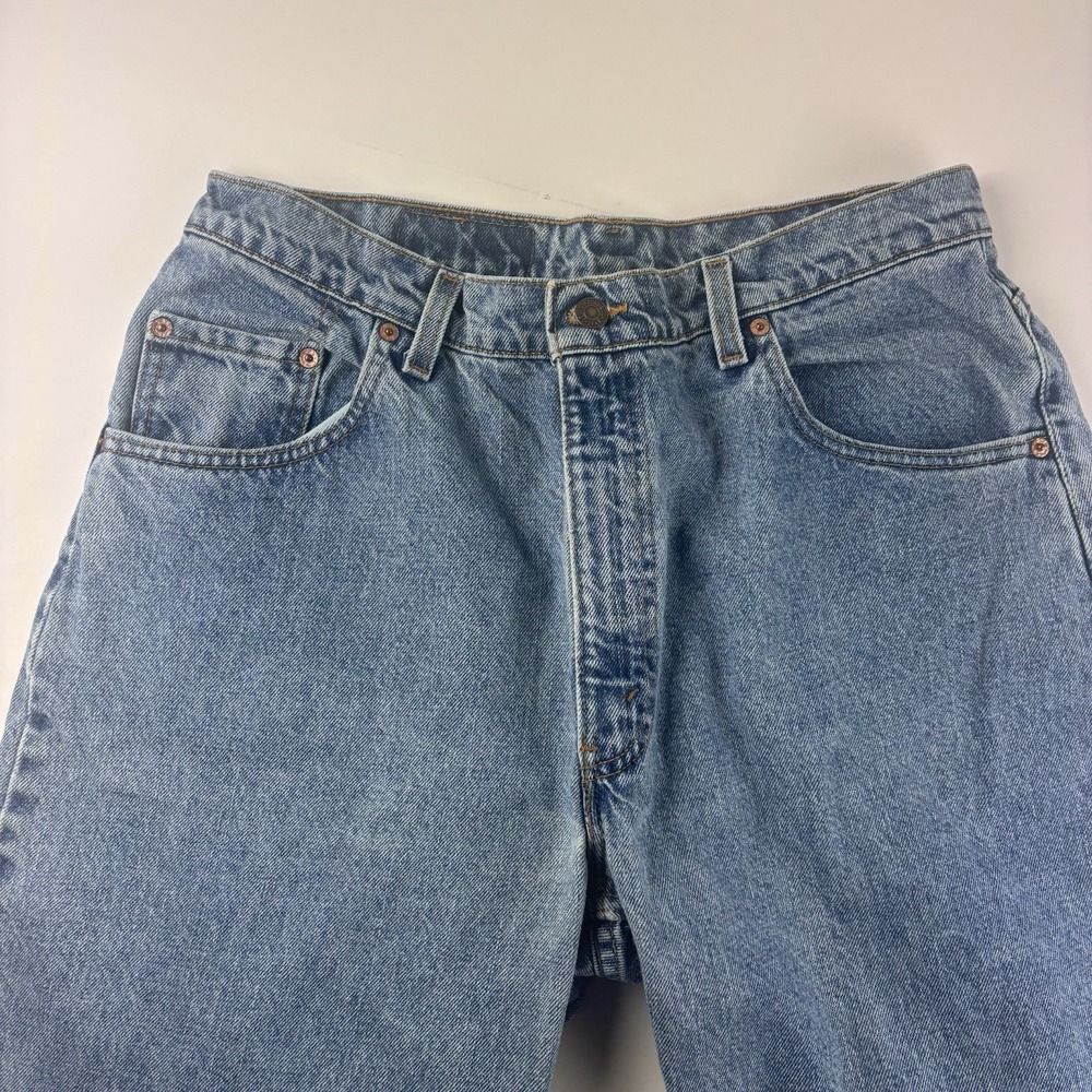 Levis 560 Men's 36x32 Jeans Loose Fit Tapered Medium Wash USA 90s Denim Vintage - Picture 5 of 13